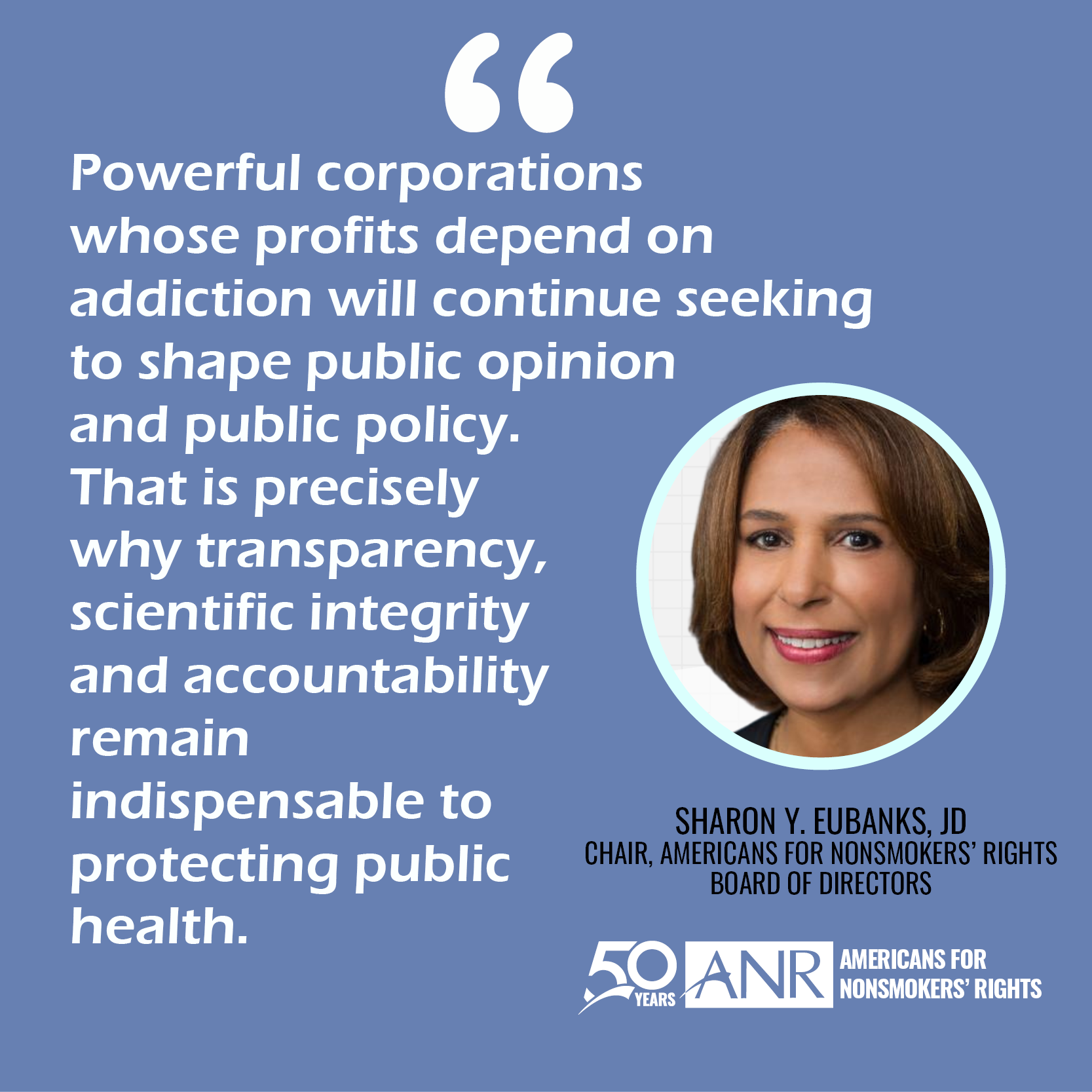 powerful corporations whose profits depend on addiction will continue seeing to shape public opinion and public policy