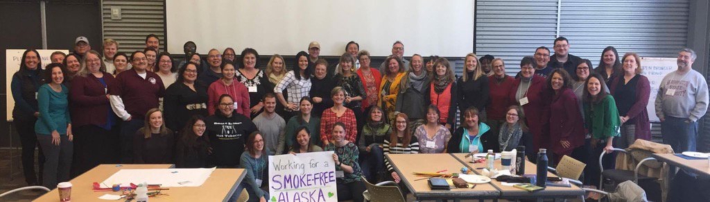 Group of smokefree advocates